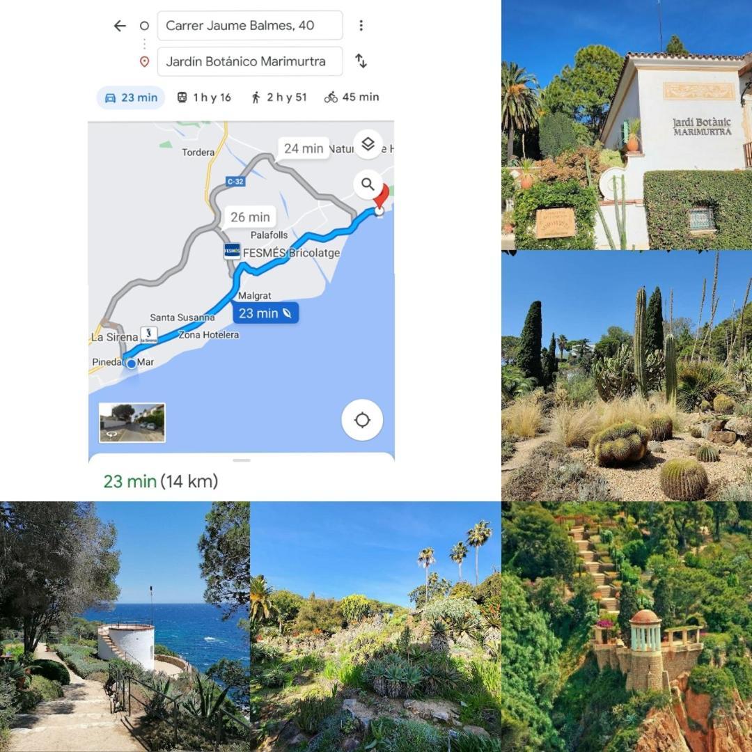 פינדה דה מר Apartamento En La Costa Del Maresme מראה חיצוני תמונה