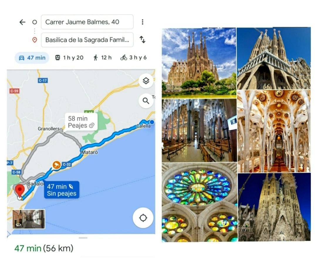 פינדה דה מר Apartamento En La Costa Del Maresme מראה חיצוני תמונה